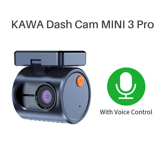 2K  MINI 3 Pro Cameras for Car DVR Tiny Dash Cam 24 Parking Auto Video Recorder Wifi APP Voice Control Car Dashcam