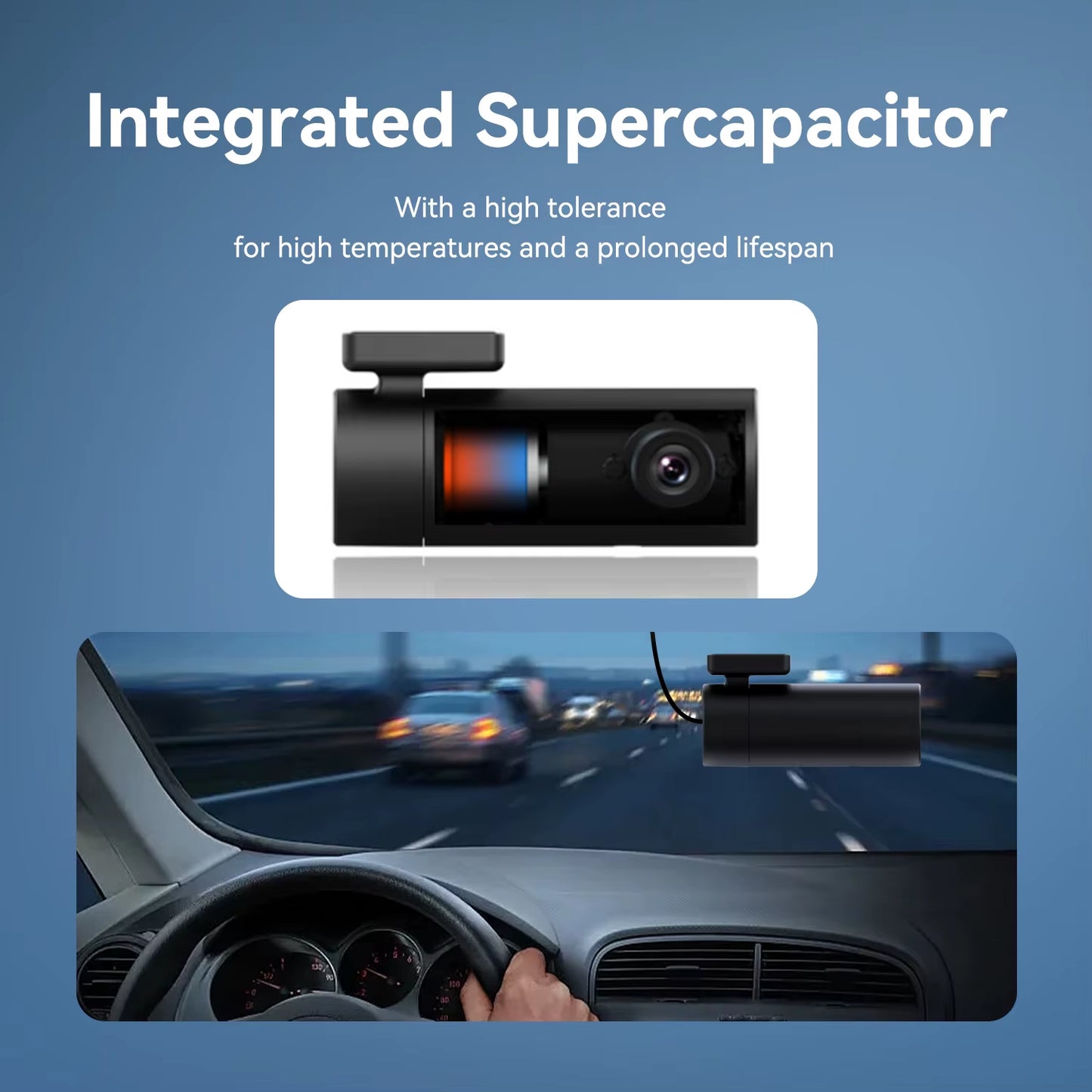 Wifi Car DVR Mini Pro HD Night Vision 1296P Dash Cam Recorder