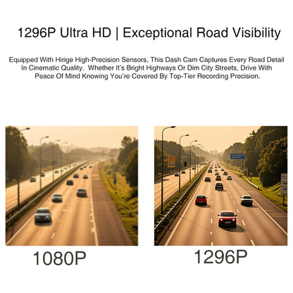 Duahua Dash Cam M2 1296P Resolution121° FOV Smart Support 24H Parking Guard Night Vision Car Accessories WIFI  Car DVR
