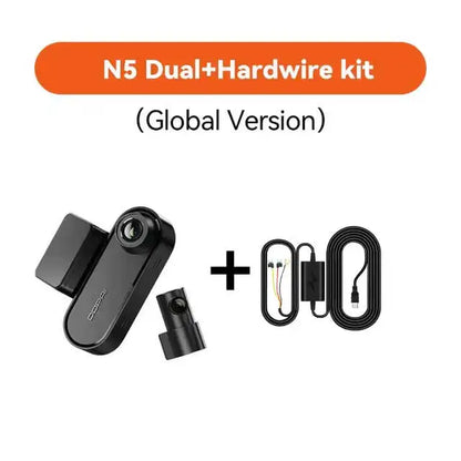 DDPAI N5 Dual 4K Dash Cam Front and Rear Ultra HD Resolution Dash Camera Car DVR Al Base Radar Nightvis ADAS GPS Auto Recorder