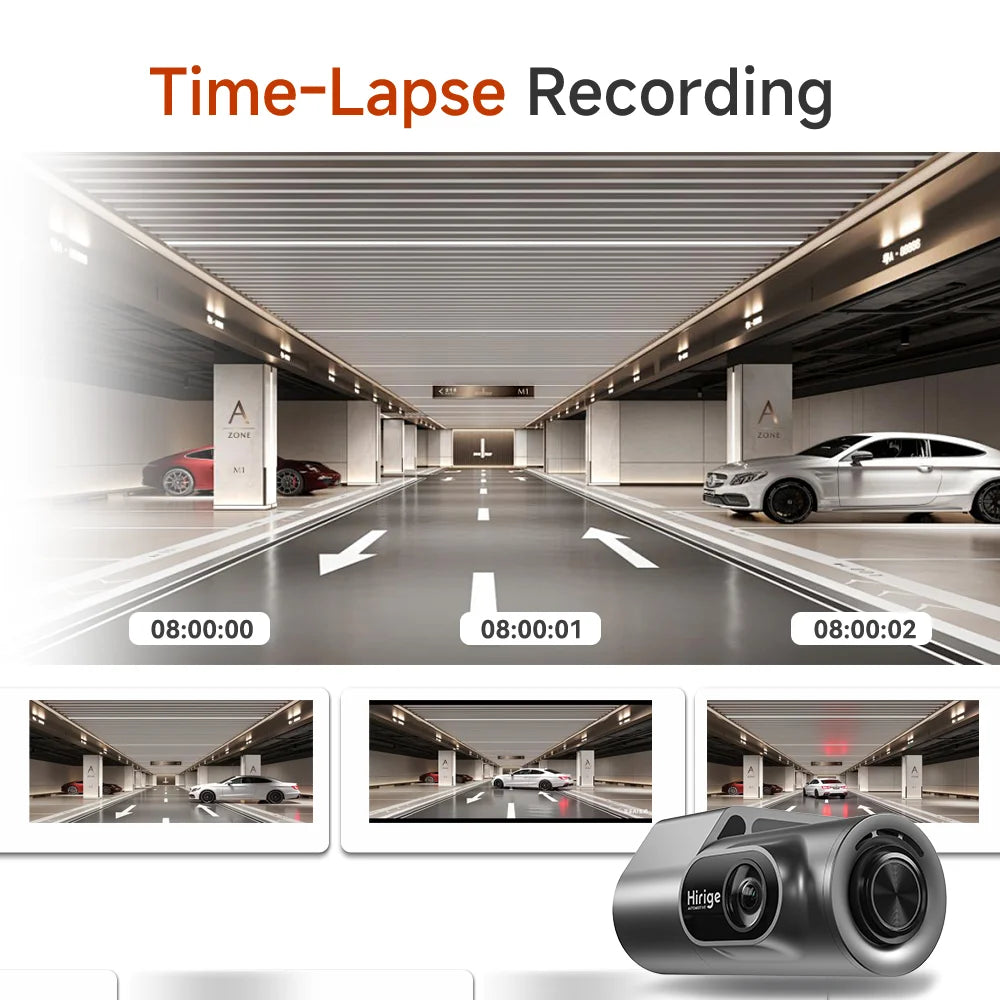 Dahua Ultra HD Dash Cam with Wi-Fi for Uber Drivers 2025 New Release Night Vision Car Recorder GPS Dash Cam with Parking Monitor