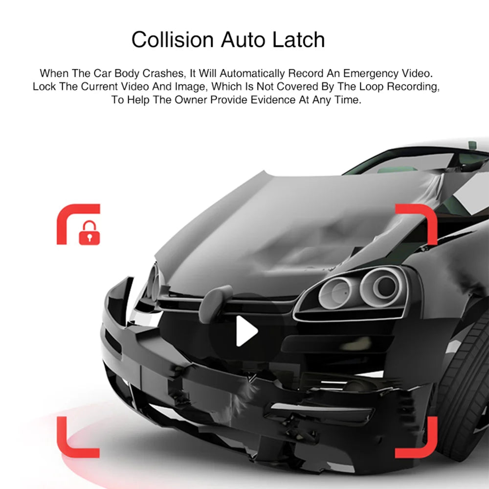 Duahua Dash Cam M2 1296P Resolution121° FOV Smart Support 24H Parking Guard Night Vision Car Accessories WIFI  Car DVR