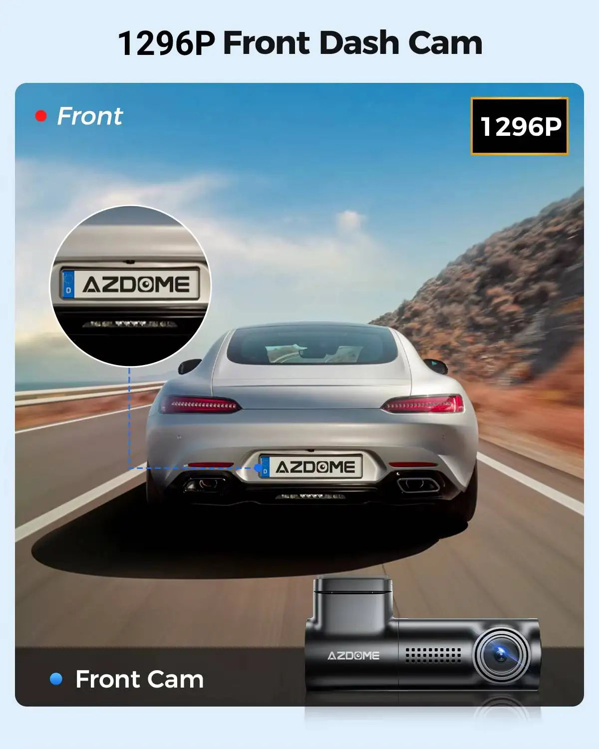 M330 Car DVR 1296P Dash Cam Smart Voice Control Wifi Free APP G-Sensor Emergency Record Parking Monitor Loop Recording