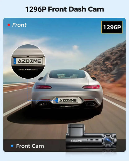 M330 Car DVR 1296P Dash Cam Smart Voice Control Wifi Free APP G-Sensor Emergency Record Parking Monitor Loop Recording