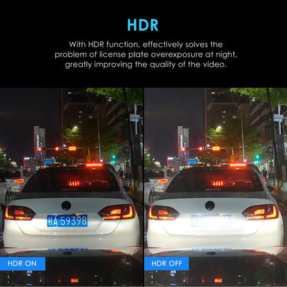 A119 V3 2K Car DVR Super Night Vision Quad HD Dash Cameras Parking Mode G-Sensor Rota Lens 2560 * 1600P Optional GPS CPL