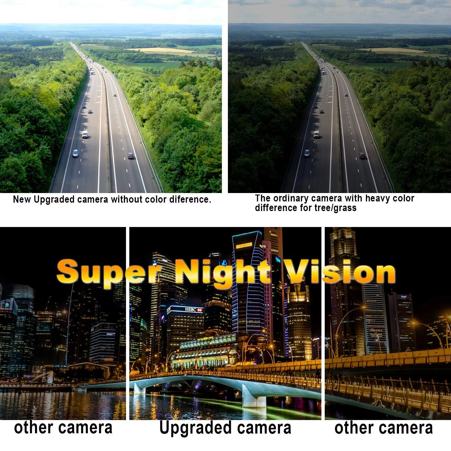 Wireless Backup Dash Cam Wifi Reversing Camera Work with Phone Magnetic Rear View Parking Camera for Cars Trailers Trucks Rvs
