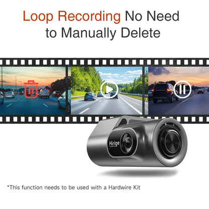 Dahua Ultra HD Dash Cam with Wi-Fi for Uber Drivers 2025 New Release Night Vision Car Recorder GPS Dash Cam with Parking Monitor