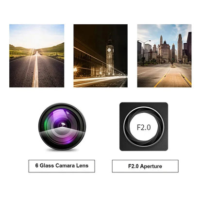 APP Control Smart Car Wifi USB Connection Power DVR Dash Camera Night Vision Video Recorder HD1080P