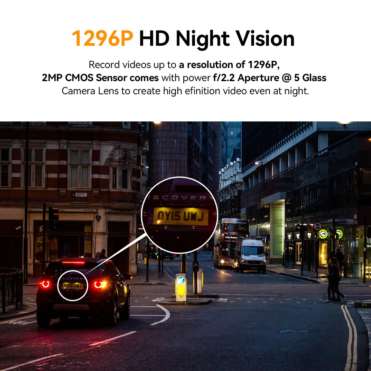 Mini Pro Dash Cam 1296P Wifi Car DVR Camera Video Recorder Dashcam Night Vision Dash Camera Recorder 24H Parking Monitor