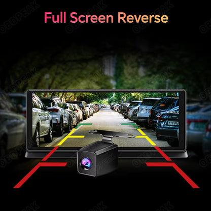 K2 Pro 11.3" Car DVR 4K Camera Wireless Carplay Android Auto Ai Screen Dash Cam Dual Len Video Recorder GPS Navigation Dashboard