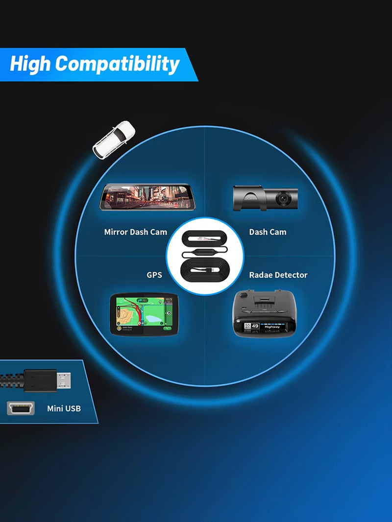 Wifi Car DVR Mini Pro HD Night Vision 1296P Dash Cam Recorder