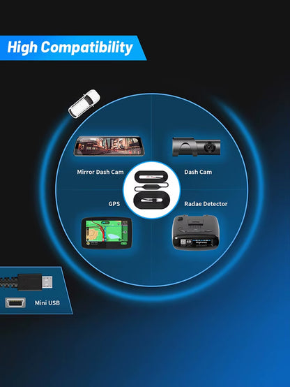 Wifi Car DVR Mini Pro HD Night Vision 1296P Dash Cam Recorder