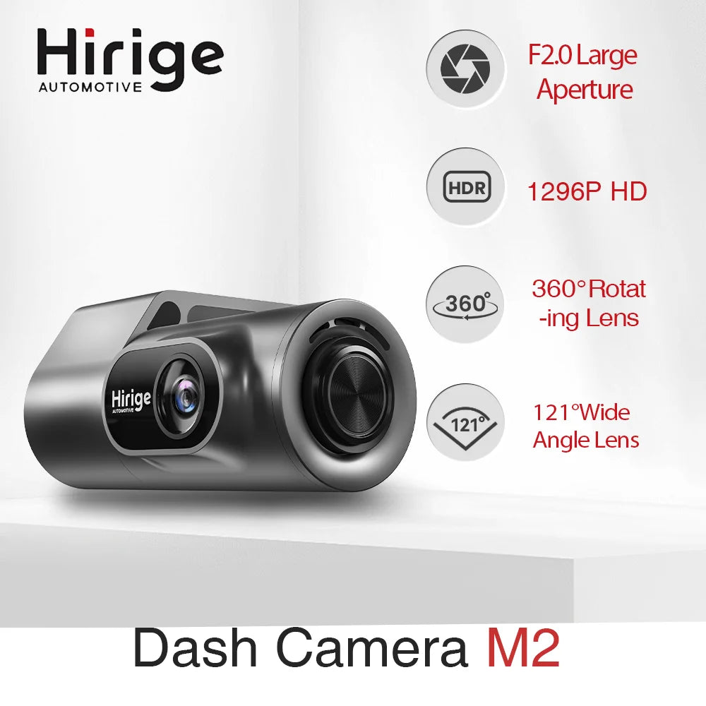 Duahua Dash Cam M2 1296P Resolution121° FOV Smart Support 24H Parking Guard Night Vision Car Accessories WIFI  Car DVR