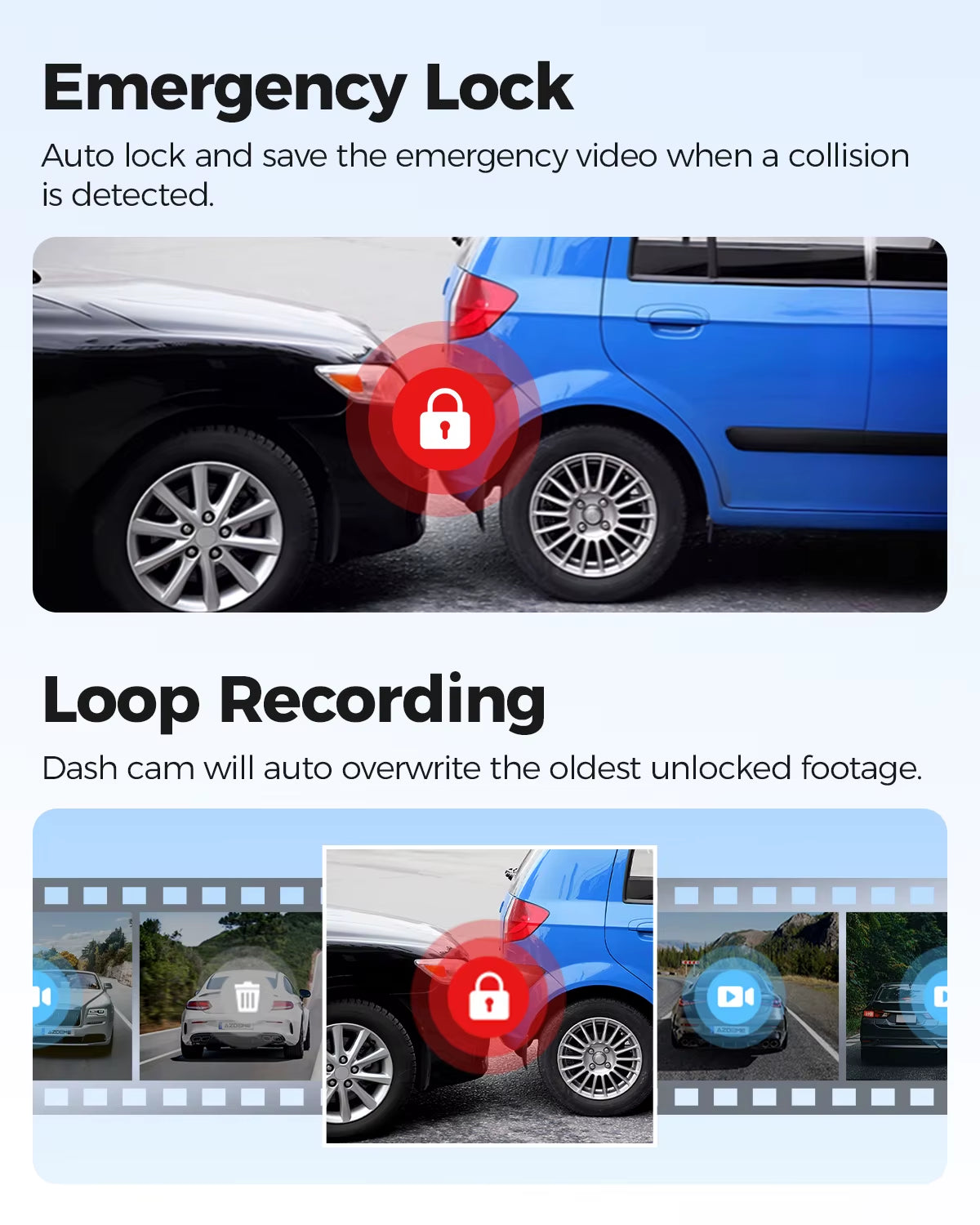 Dash Cam M300S 4K+1080P Dual Dash Car Camera Built-In Wifi GPS ADAS Car DVR 24H Parking Mode Night Vision Black Box