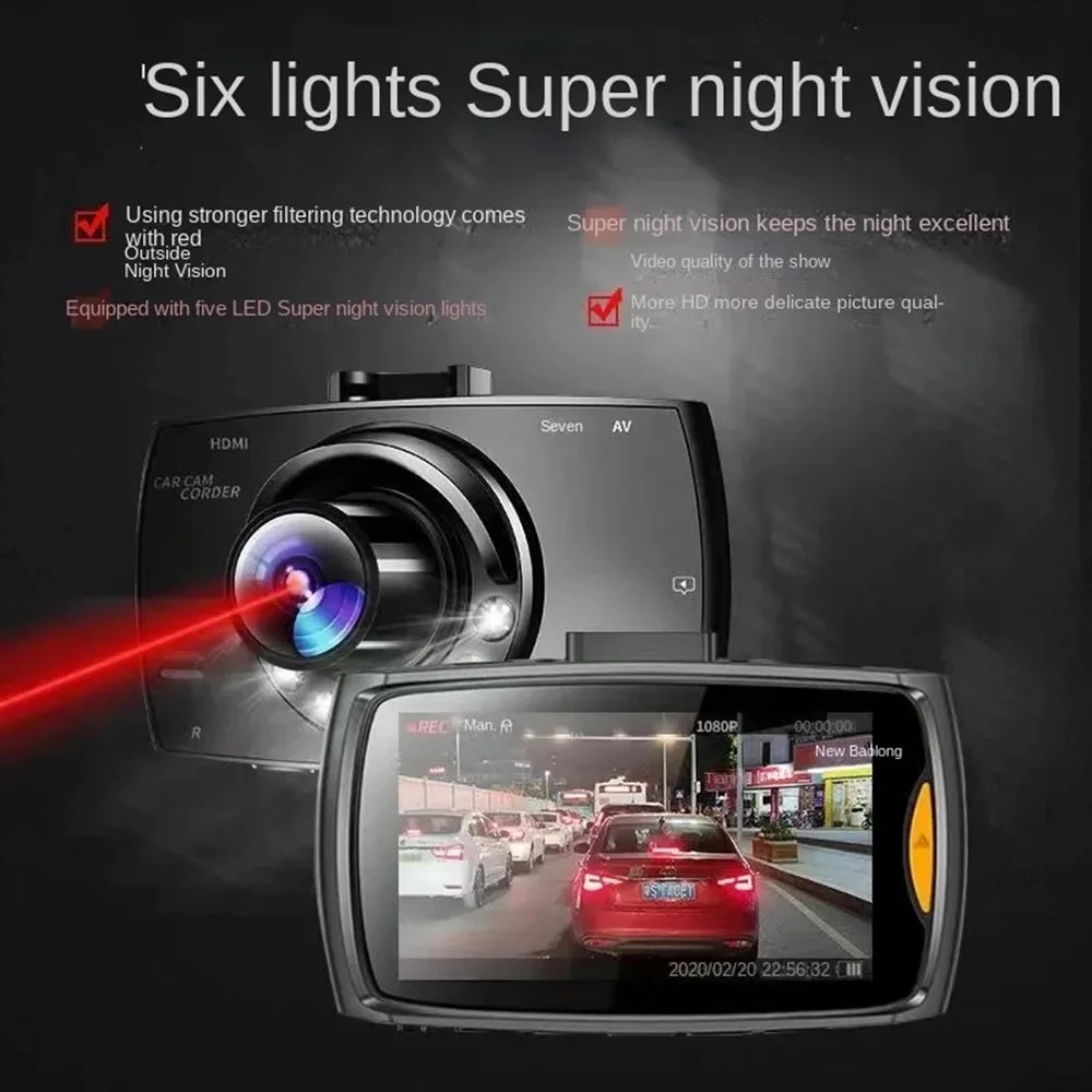 1080P Dash Camera Car Camera Night Vision Vehicle Video Recorder Dashcam DVR Loop Recording Q02 High Cost- Effective
