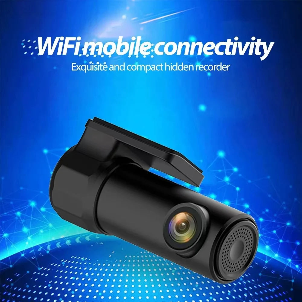 APP Control Smart Car Wifi USB Connection Power DVR Dash Camera Night Vision Video Recorder HD1080P