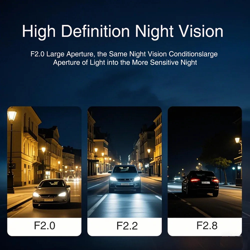 Duahua Dash Cam M2 1296P Resolution121° FOV Smart Support 24H Parking Guard Night Vision Car Accessories WIFI  Car DVR
